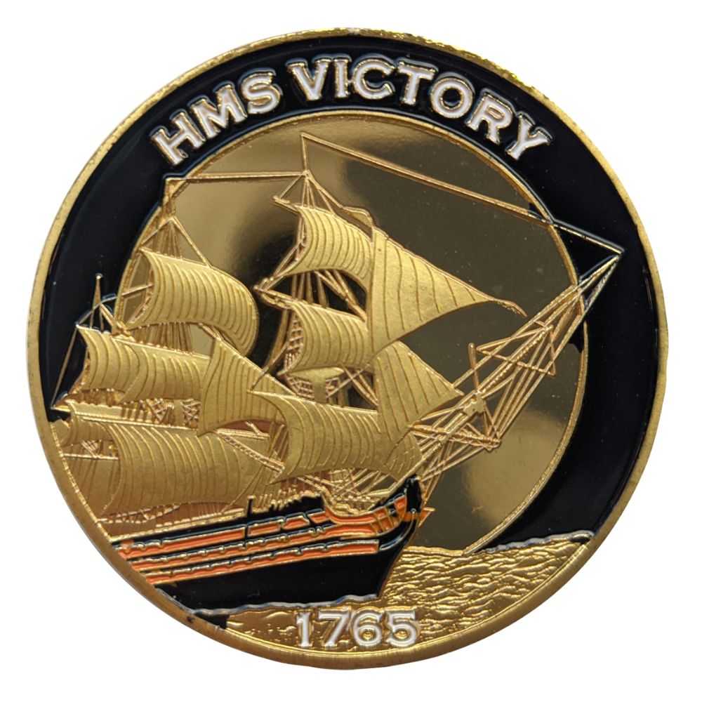 HMS Victory Coin Medal