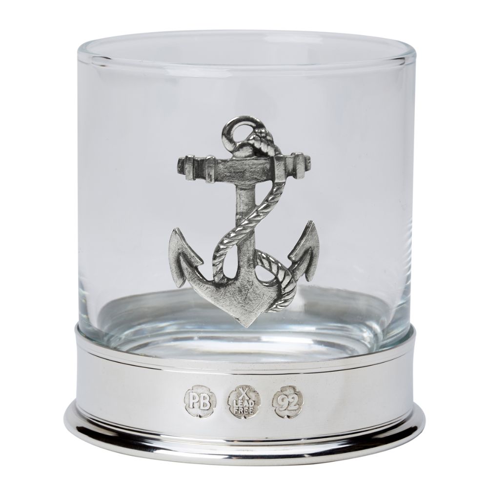 Pewter Mount Anchor Tumbler