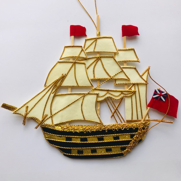 HMS Victory Ship Decoration