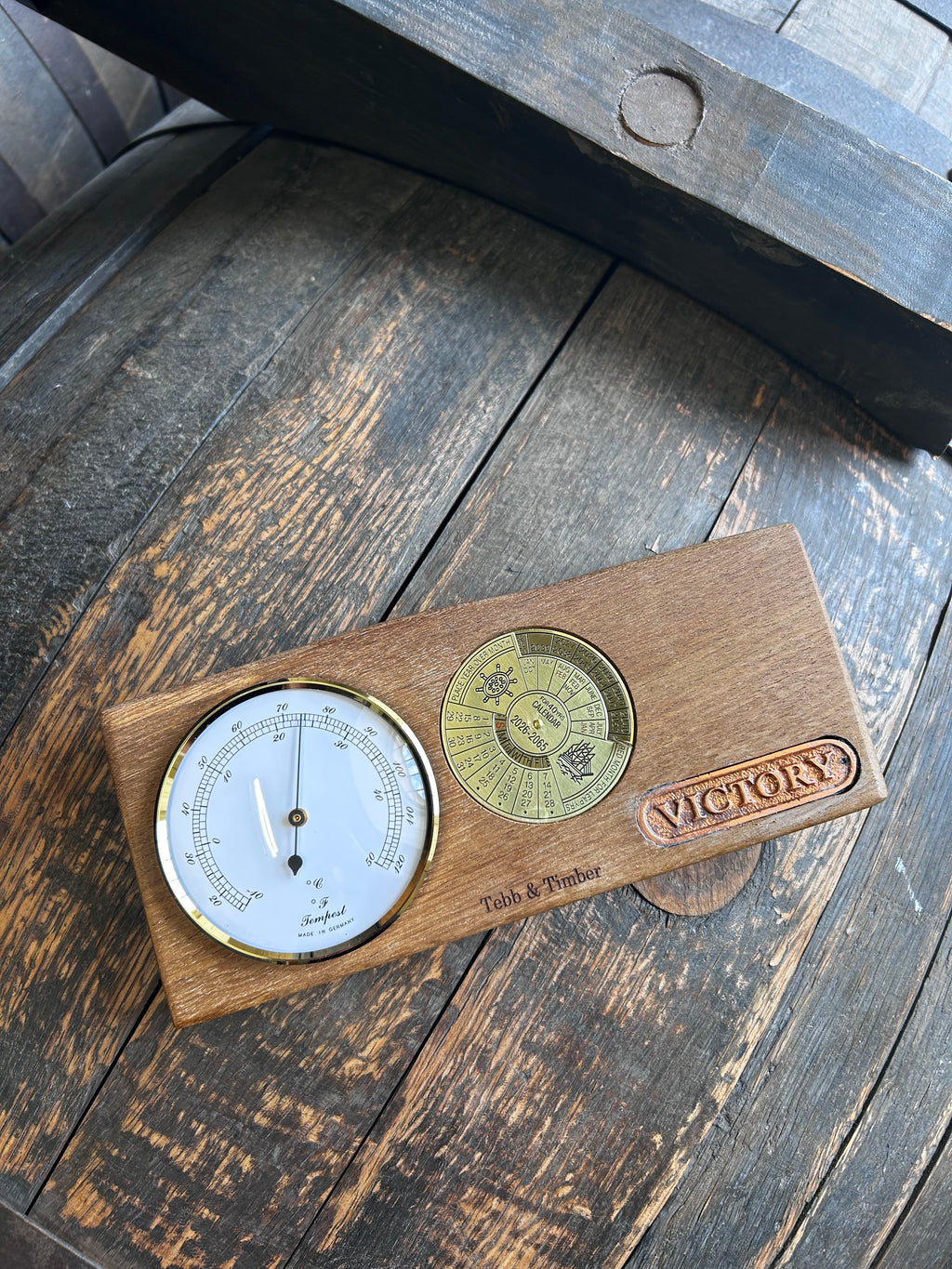 HMS Victory Wood Weather Calendar