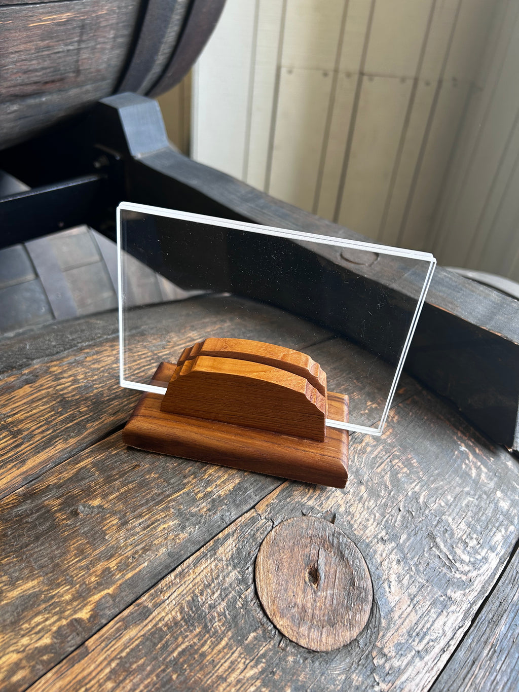 HMS Victory Wood Photo Holder
