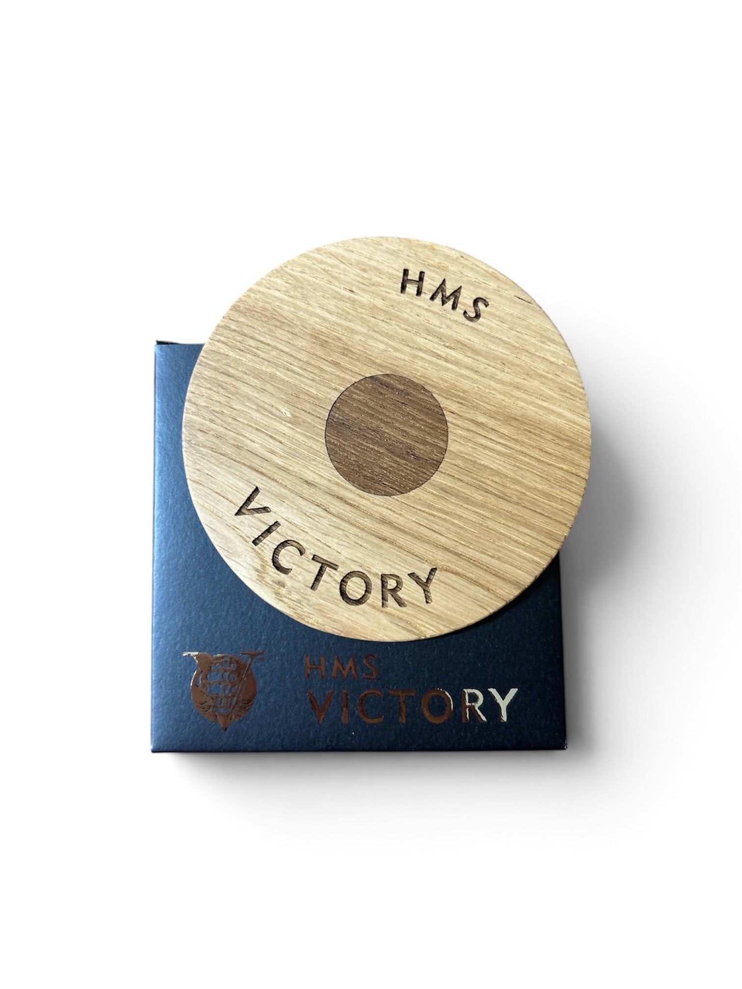 HMS Victory Wood Coaster