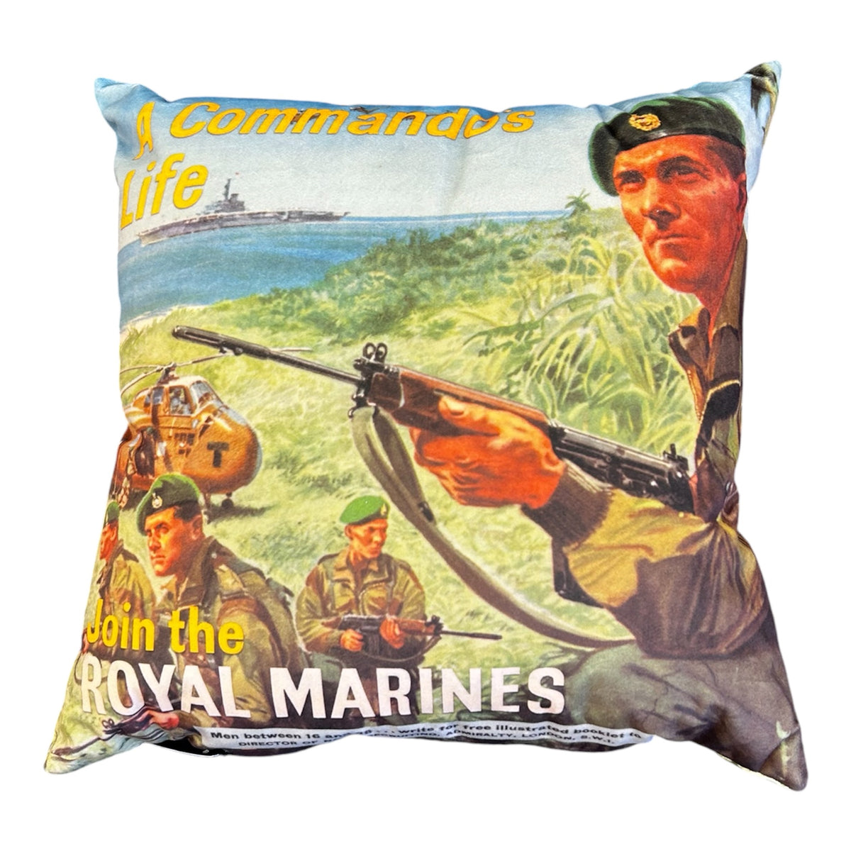 Royal Marine Commando Cushion