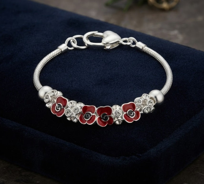 Poppy Charm Bracelet