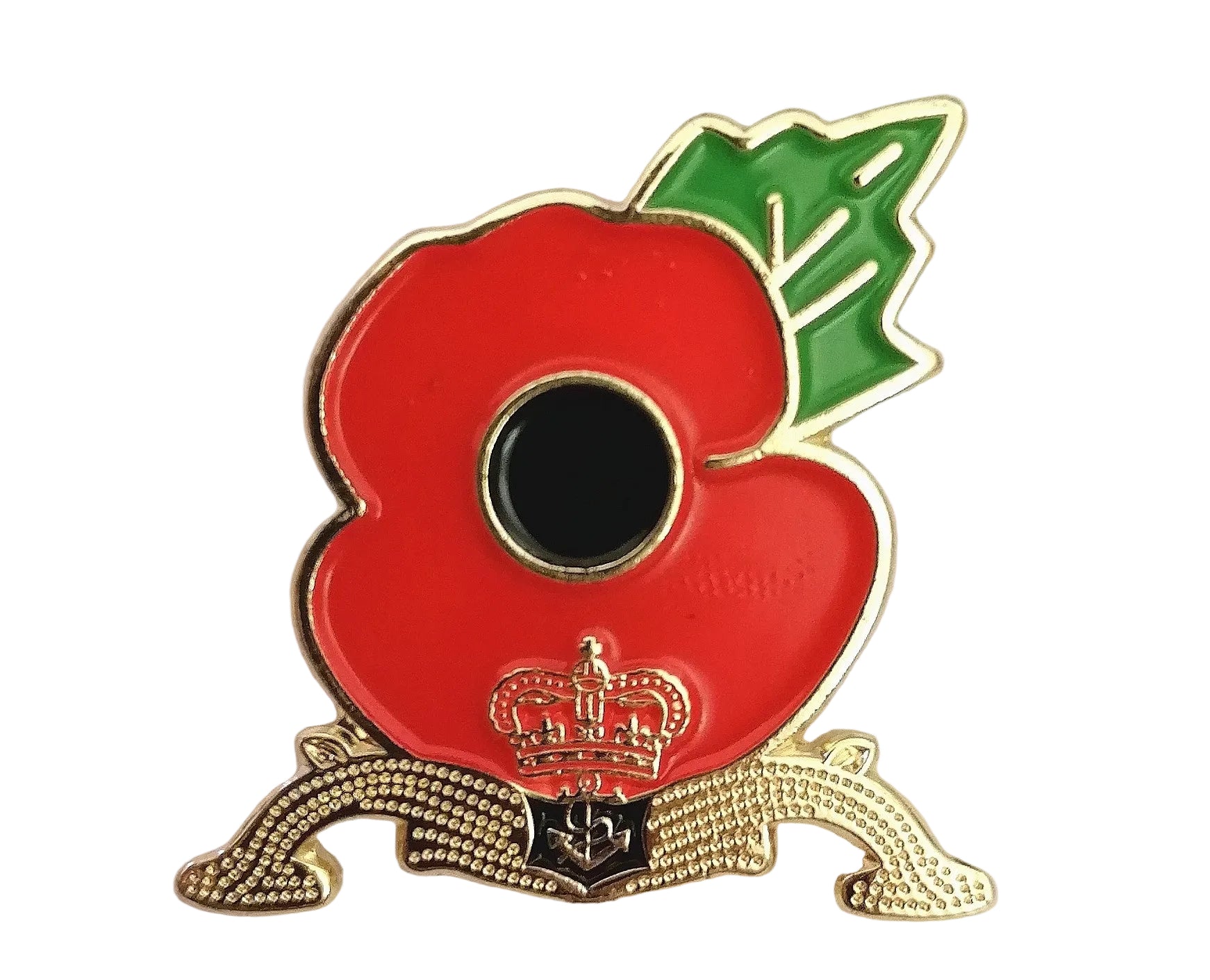 Dolphins Poppy Pin Badge