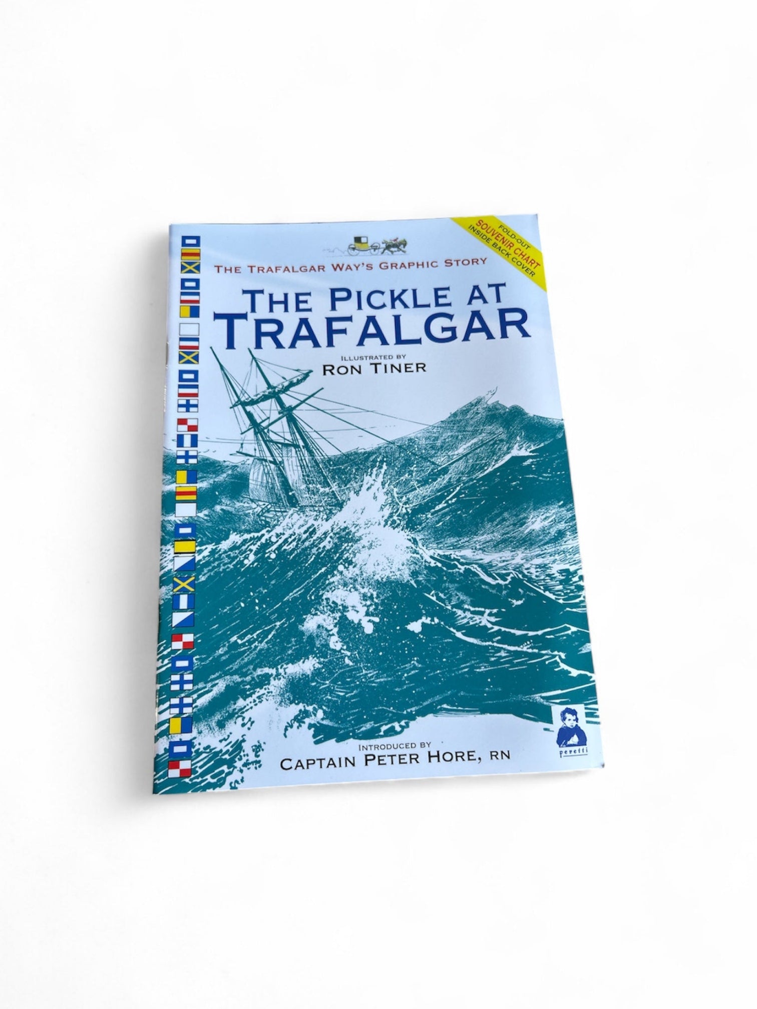 Book cover of 'The Pickle at Trafalgar' by Ron Tiner
