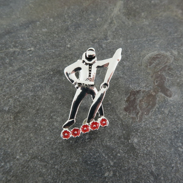 Airman Poppy Brooch