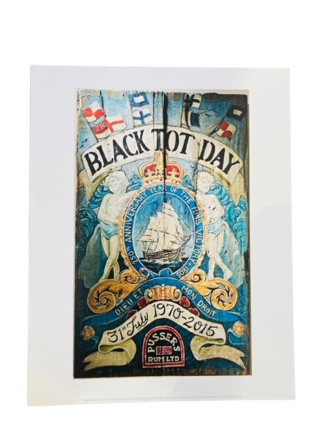 Black tot day Poster