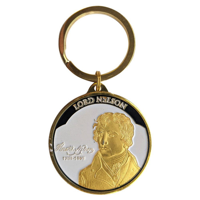 HMS Victory Coin Keyring
