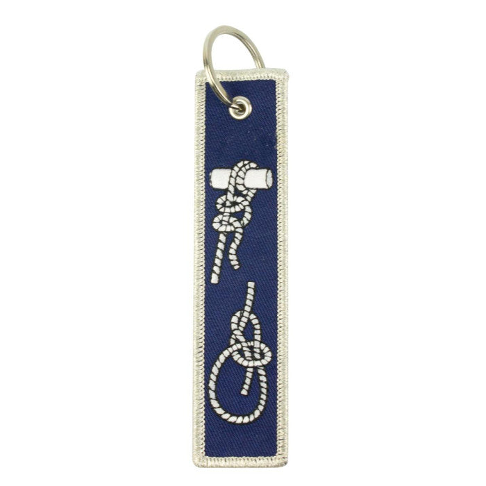 Code Flags & Knots Woven Keyring