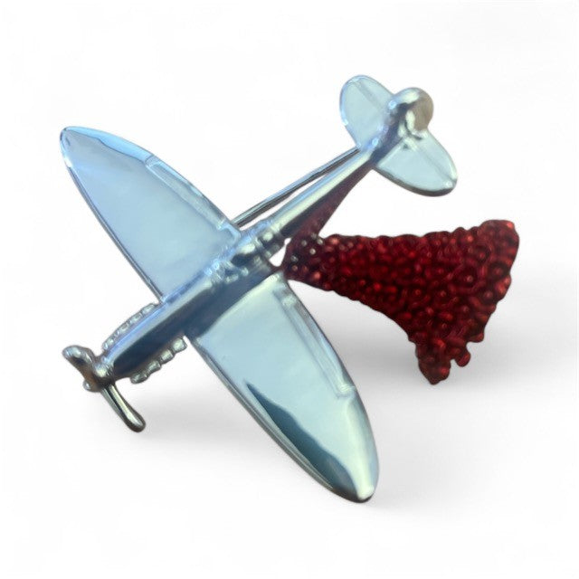 Spitfire Poppy Brooch (ATH1000)