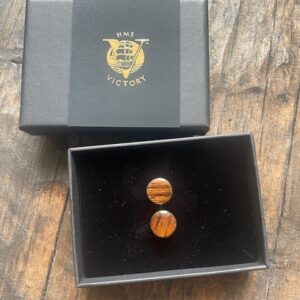 HMS Victory Wood Cufflinks