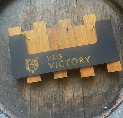 HMS Victory Wood Keyrack