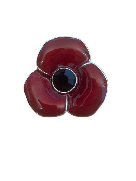 Poppy XL Brooch